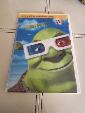 Shrek 3D (DVD) - Shrek 3 Movie In 3D (One 3D Glasses)